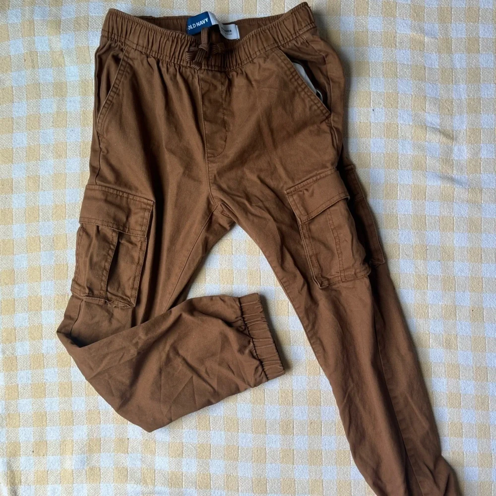Old Navy Kids Brown Cargo Joggers